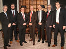 Die „Leverkusen-Familie“ (v.l.n.r.): Norbert Lüke (Bayer), Michael Schmergel (Bayer), Dr. Carlos Freitas Dinis (Covestro), Christoph Thiel (Bayer), Dr. Dirk Zellmer (Lanxess), Siegfried Wagner (Lanxess) und Steffen Dathe (Bayer).