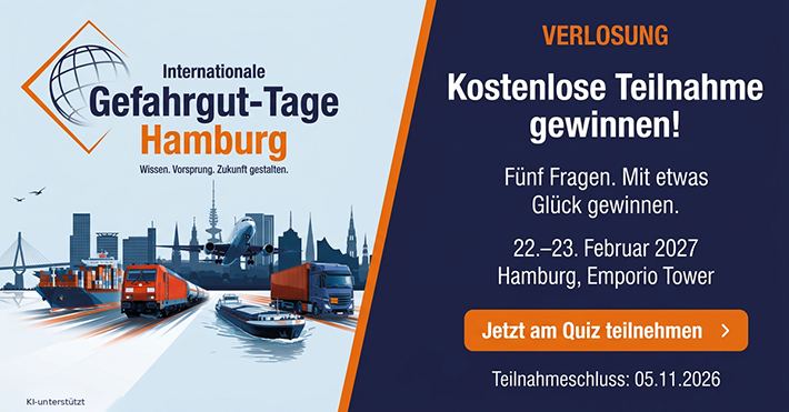 Verlosung Internationale Gefahrgut-Tage Hamburg 2027
