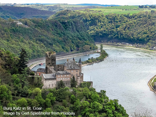 Burg Katz in St. Goar