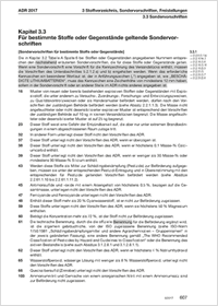 Umfangreiche Änderungen bei den Sondervorschriften